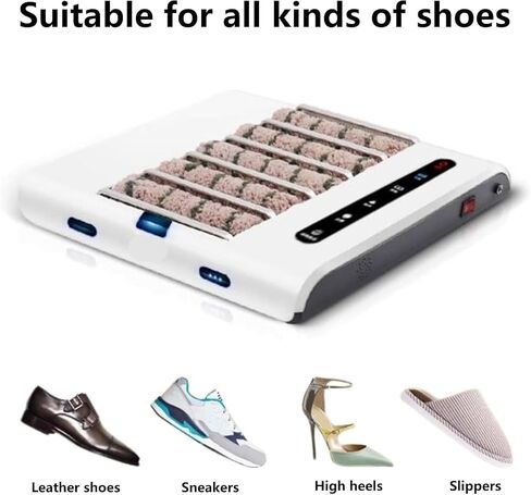 Automatic Induction Shoe Polisher - Electric Waterless Sole Cleaning Machine, 2600mAh for Home & Hotel Entrance, Efficient Shoe Care Device for Quick Cleaning in Saudi Arabia