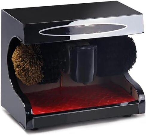 Electric Shoe Polisher with Automatic Induction, Double Combination Brush, Low Noise and Easy Clean for Commercial Use in Kuwait