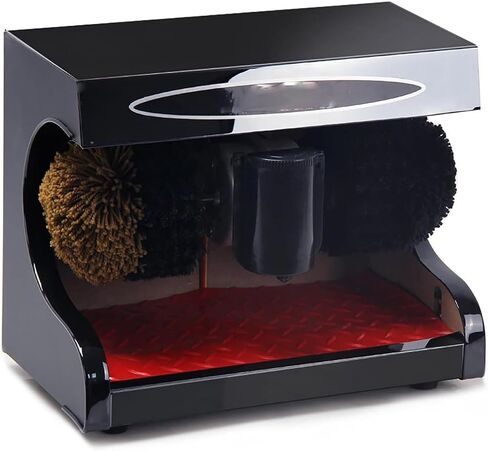 Electric Shoe Polisher with Automatic Induction, Double Combination Brush, Low Noise and Easy Clean for Commercial Use in Kuwait
