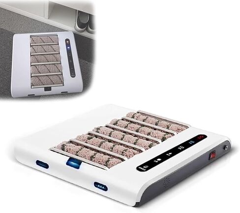 Automatic Shoe Sole Cleaning Machine - Waterless Electric Shoe Polisher with 2600mAh Battery, Ideal for Hotels & Commercial Use, Induction Technology for Effortless Cleaning in Kuwait