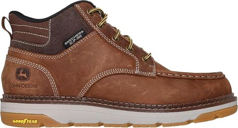 Skechers mens John Deere Slip Ins Flex Boot Soft Moc Toe in Kuwait