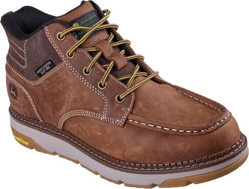 Skechers mens John Deere Slip Ins Flex Boot Soft Moc Toe in Kuwait