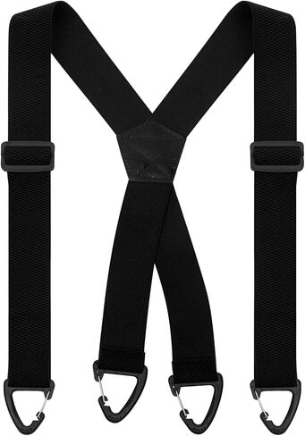 choyaxo Men's Suspenders Elastic X Back Hidden Suspender for Trousers Jeans Men in Kuwait