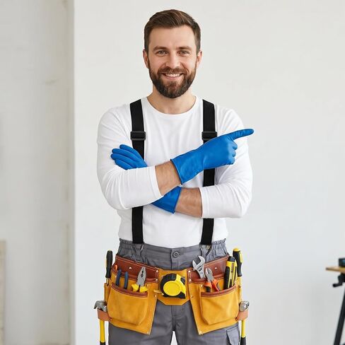 choyaxo Men's Suspenders Elastic X Back Hidden Suspender for Trousers Jeans Men in Kuwait