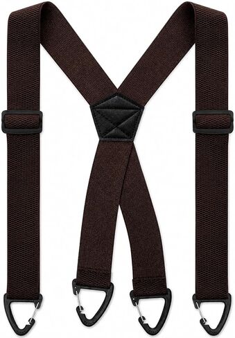 choyaxo Men's Suspenders Elastic X Back Hidden Suspender for Trousers Jeans Men in Kuwait