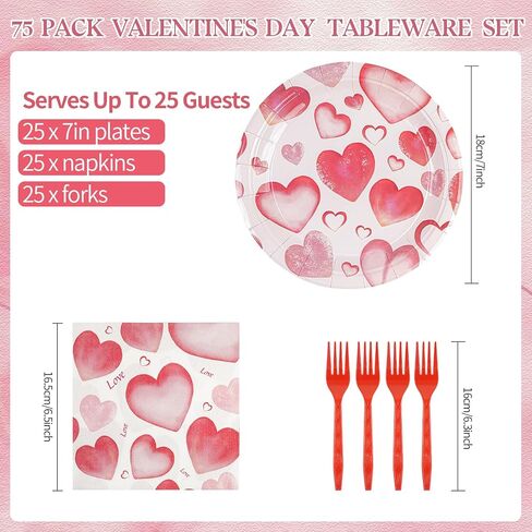 75PCS Sushi Birthday Paper Plates and Napkins - Sushi Themed Tableware Set Include 7inch Paper Plates Napkins Forks Disposable Decoration Supplies for Birthday Party, Serve 25 in Saudi Arabia