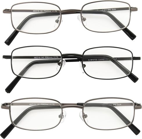 Foster Grant mens Council Rectangular Reading Glasses in Kuwait