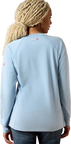 ARIAT Women's Fr Air Henley Long Sleeve Top in Kuwait