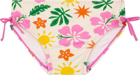 Disney Lilo and Stitch Swimsuit, Stitch Girls Bathing Suit, Girls Swimsuit with Bows, Long Sleeve Kids Bathing Suit 6 Multicolor in Kuwait