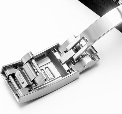 Glide-Lock Buckle Clasp Band Replacement For Rolex Datejust Submariner, GMT, Daytona, DeepSea Strap Adjustable Stainless Steel 16mm in Kuwait
