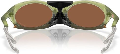 Oakley OO9437 Plantaris Sunglasses, Matte Transparent Fern/Prizm Tungsten, 63 mm in Kuwait