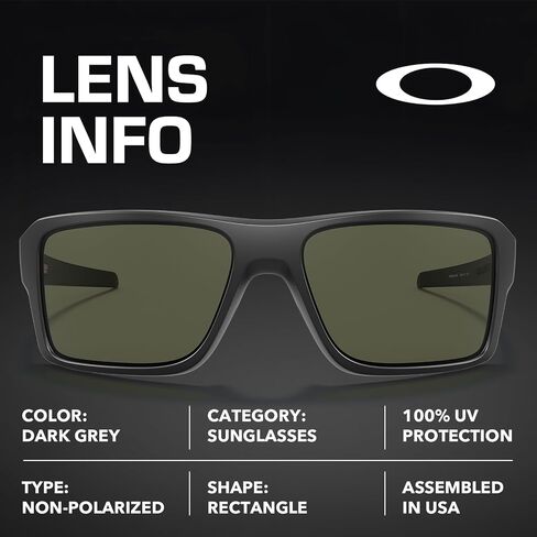 Oakley DOUBLE EDGE OO9380 Rectangle Shape Sunglasses With Official Eyewear Kit in Kuwait