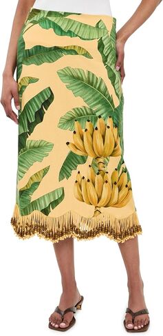 FARM Rio Women's Banana Leaves Maxi Skirt in Saudi Arabia
