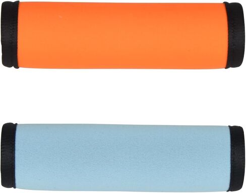 4pcs Neoprene Luggage Handle Wraps, Detachable Handle Covers Bright Suitcase Identifier for Travel Bag/Beach Bag/Backpacks (4Pcs-Green & Orange & Sky Blue & Pink) in Kuwait