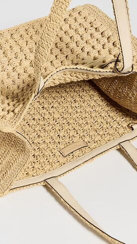 Tory Burch Women's Ella Hand Crochet Popcorn Stitch Small Tote Bag in Kuwait