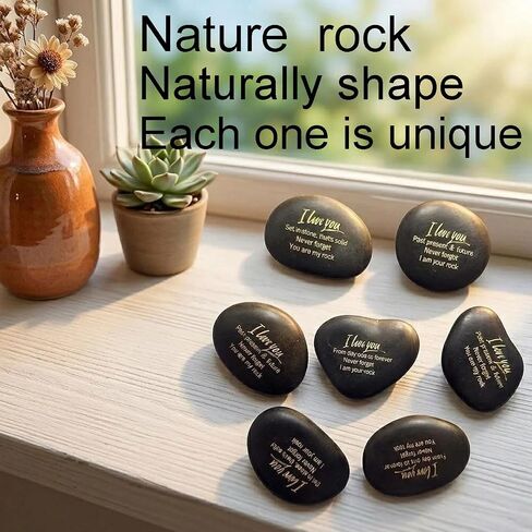 Happy Anniversary Rock I Love You, From Day One To Forever, Never Forget, You Are My Rock Gift For Wife Husband Boyfriend Girlfriend Her Him Couple Men Women Present For Valentines Day Birthday in Saudi Arabia