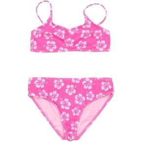 DAMSEL Hibiscus Girls Texture Bralette Bikini Set in Saudi Arabia