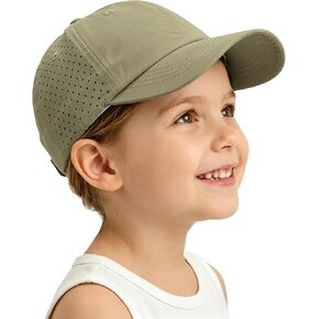 Kids Sun Hats for Girls Boys Quick Drying Baseball Cap Adjustable Lightweight Outdoor Summer Sports Hat 5-10 in Saudi Arabia