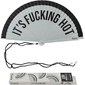 Fisura – Original Reversible Folding Fan.Wooden Handheld Fan for Women. Accessory. in Kuwait