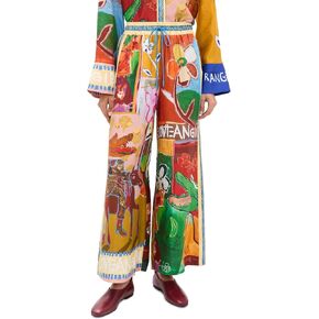 ALÉMAIS Women's Mlak Silk Pants in Saudi Arabia