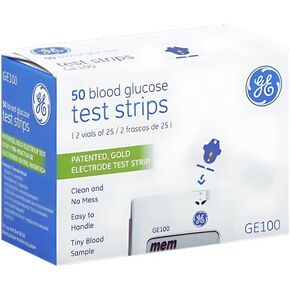 GE100 Blood Glucose Test Strips - 50ct in Saudi Arabia