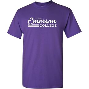 تي شيرت بأكمام قصيرة للجنسين من Vintage Emerson College - ملابس Emerson Lions in Kuwait