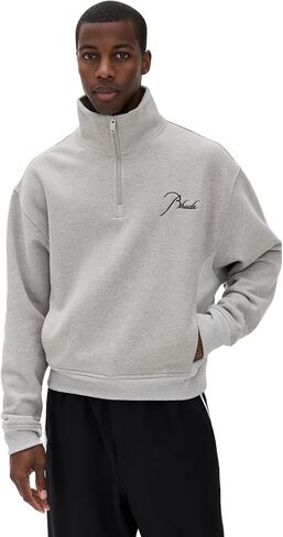 Rhude Men's Classique Quarter Zip in Saudi Arabia