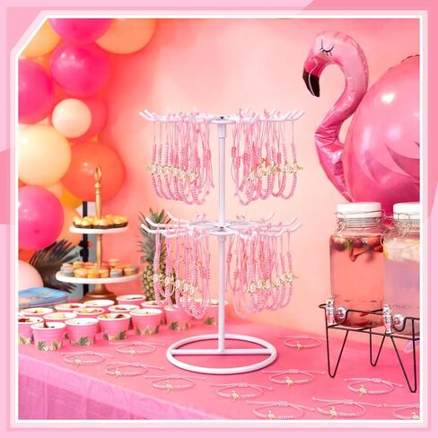 24 Pcs Flamingo Friendship Bracelets Gift Bulk String Braided Bracelets for Women Summer Tropical Hawaii Party Favors in Kuwait