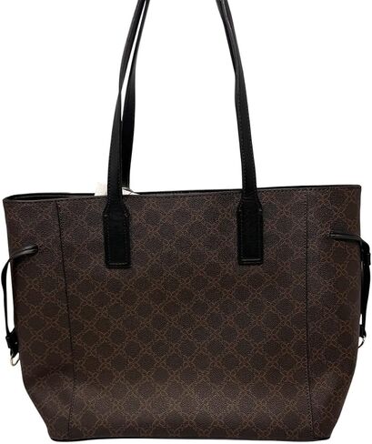 Nine West Women's Radleigh Brown Logo Tote in Saudi Arabia