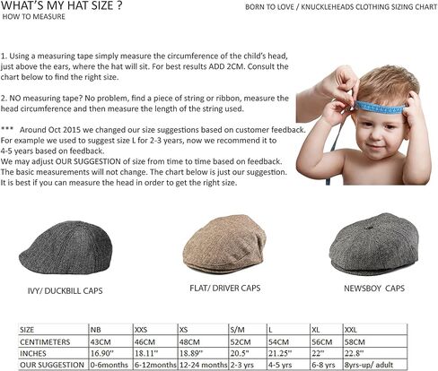 Born to Love Knuckleheads Newsboy Cap Various Styles| Adorable Caps for Boys in Kuwait