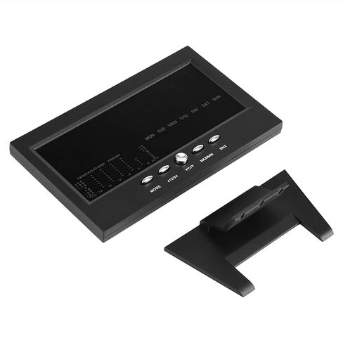 Digital Temperature Humidity Monitor Clock with Weather Forecast, Alarm & Comfort Level Display in Saudi Arabia