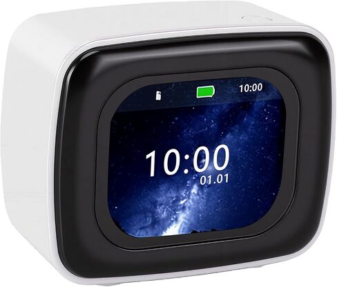 Touch Screen Smart Bluetooth Speaker, 2.01 Inch HD Display with Calendar Calculator Alarm Clock Real Time Weather Forecast, for MP3 Player and Bluetooth 5.4 Connection in Saudi Arabia