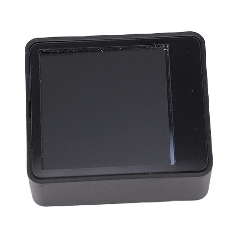 Focket Holographic Crystal Cube, 3D Photo Display Real Time Weather GIF Animation Library 3D Hologram Display Screen, Smart Weather Digital Clock with Base for Desk Car Home Office in Kuwait