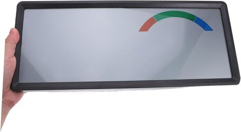 Uonlytech Large LCD Wall Clock 14-inch Digital Alarm Clock with Temperature and Humidity Display Multifunction Electronic Thermohygrometer for Living Room Bedroom in Kuwait
