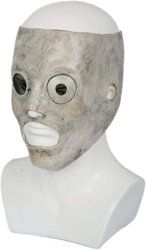 Men's Mask Cosplay Costume Accessories for Adult Halloween Latex Silver in Saudi Arabia