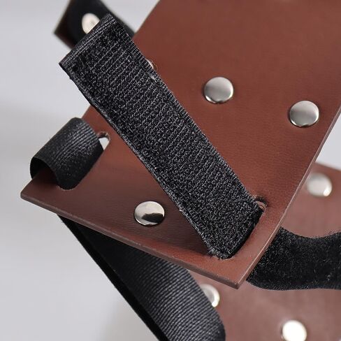 Mick Adjustable Leather Face Mask Foley Style for Halloween & Cosplay – Inspired by Wrestling Style, Fits Adults in Saudi Arabia