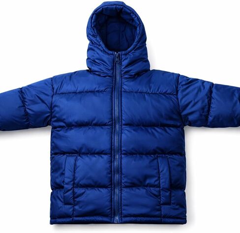 Revess Infant Boys Fleece-Lined Hooded Puffer Jacket- Quilted Coat, 6 Pack, Assorted Colors, Sizes 6-24 Months in Saudi Arabia