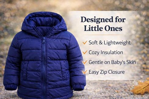 Revess Infant Boys Fleece-Lined Hooded Puffer Jacket- Quilted Coat, 6 Pack, Assorted Colors, Sizes 6-24 Months in Saudi Arabia