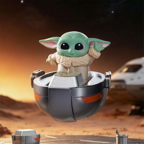 MINISO Star Wars Grogu Blind Box Keycap Series, Collectible Baby Yoda Figures for Desk Decor, Mystery Box Toys for Keyboard Keycaps Toppers, Stress Relief Toys for Adults and Kids (One Ramdom Style) in Kuwait