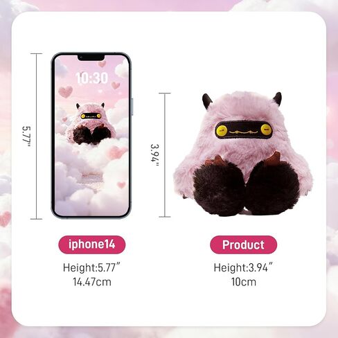 MOMOTOY DunDun Family Plush Series Blind Box, Random Design Plush Action Figures Collectible Toys Home Decorations for Gifts (Single Box) in Saudi Arabia
