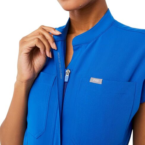 بدلة FIGS النسائية Rafaela Cargo Jogger Scrub - أزرق ملكي III، L in Kuwait