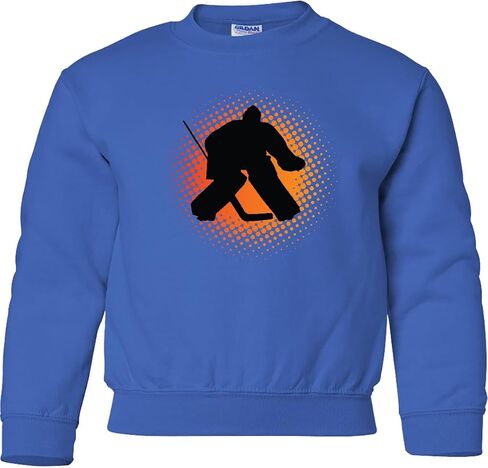 inktastic Ice Hockey Goalie Sports Youth Sweatshirt in Saudi Arabia