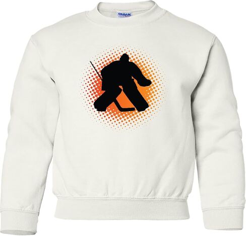 inktastic Ice Hockey Goalie Sports Youth Sweatshirt in Saudi Arabia