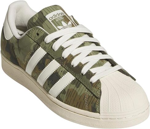 adidas Mens Superstar Adv Skate Skate Sneakers Shoes - Green, White in Kuwait