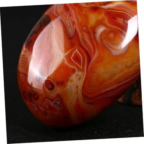Natural Sardonyx Agate Tumbled Stones for Healing Meditation Crafts Home Decor 2.75In Big Size Positive Balancing in Kuwait