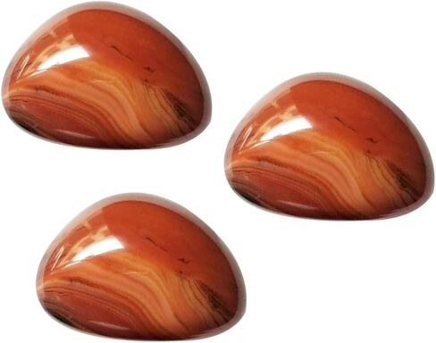 Natural Sardonyx Agate Tumbled Stones for Healing Meditation Crafts Home Decor 2.75In Big Size Positive Balancing in Kuwait