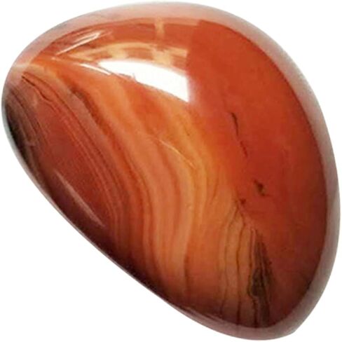 Natural Sardonyx Agate Tumbled Stones for Healing Meditation Crafts Home Decor 2.75In Big Size Positive Balancing in Kuwait