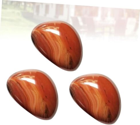 Natural Sardonyx Agate Tumbled Stones for Healing Meditation Crafts Home Decor 2.75In Big Size Positive Balancing in Kuwait