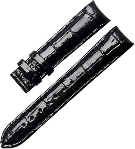 Genuine leather watchband for tissot T035/T035210A wristband women curved end straps 18mm fashion bracelet in Saudi Arabia