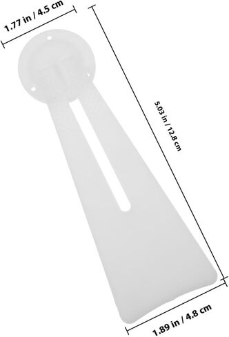 Luxshiny 10pcs Self-adhesive Photo Frame Stand Easel Back with White Rotatable Bracket Trapezoid Support for Photo Albums and Picture Display in Kuwait